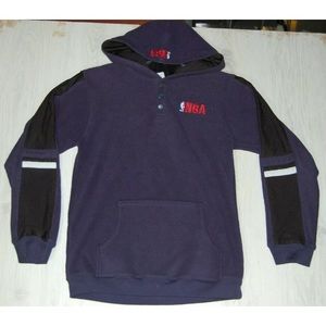 NBA Fleece Hoodie Pull Over Old School